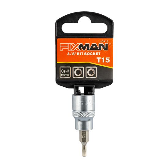 FIXMAN 3/8" Dr.bit Socket T15 Torx
